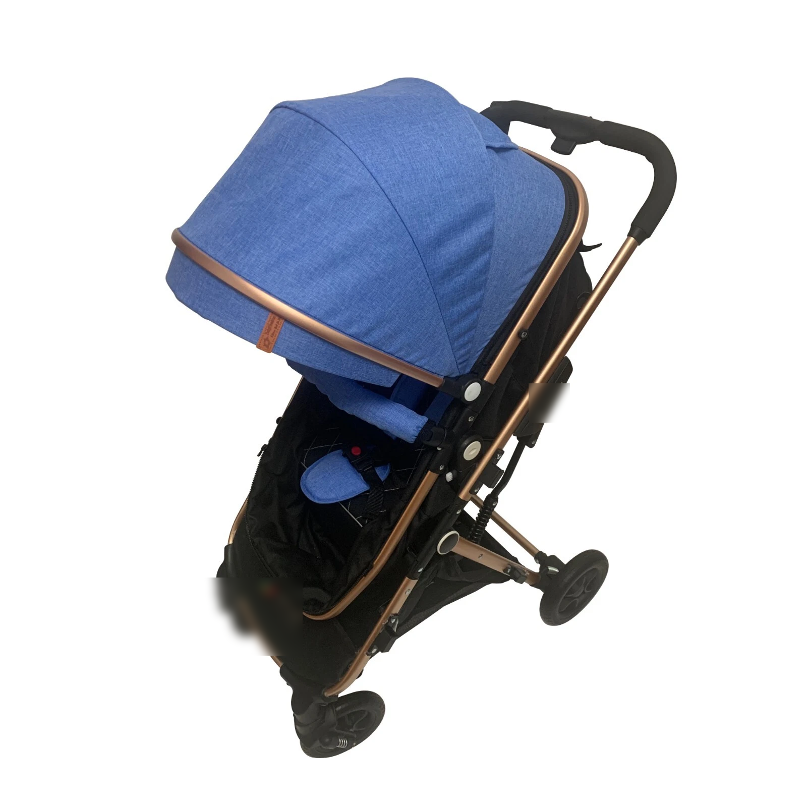 Einzelkinderwagen faltbar Roségold 2in1 – Verschiedene Farben